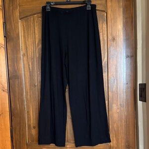 J. Jill Black Wide Leg Pants